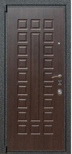 Дверь с отделкой МДФ и зеркалом ДЗ-13